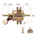 thumbnail image 5 of Jinsinto Pompe à Carburant Électrique Diesel Basse Pression Universelle 12V HEP-02A, 5 of 5