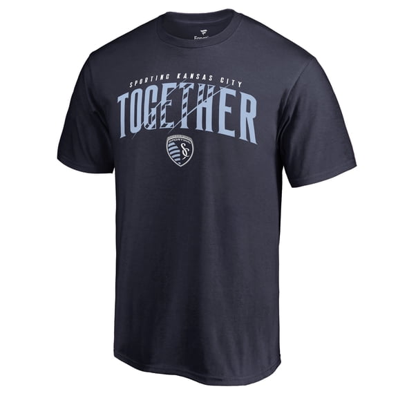 Men's Navy Sporting Kansas City Together T-Shirt