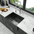 thumbnail image 2 of CoSoTower 24 Gunmetal Black Farmhouse Sink - 24 Inch Kitchen Sink Stainless Steel 16 Gauge Apron Front Kitchen Sink, 2 of 8