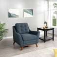 thumbnail image 1 of Naomi Home Harley Mid-Century Sofa Collection-Color:Navy,Part:Chair, 1 of 1