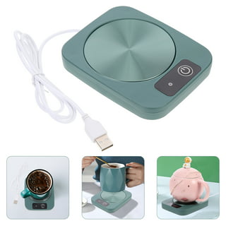  Home-X - Mug Warmer, Multipurpose Heating Pad for Desktop  Heated Coffee & Tea or Candle & Wax Warmer, Copper Finish: Home & Kitchen