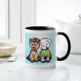 thumbnail image 4 of CafePress - Yorkie And Maltese Mug - 11 oz Ceramic Mug - Novelty Coffee Tea Cup, 4 of 4
