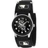 Game Time MLB Kids Chicago White Sox Rookie Series Watch, Black Velcro Strap