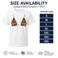 thumbnail image 5 of Leopard Bikini Graphic T-Shirt, Unisex Classic Fit Crewneck Tee, 5 of 9