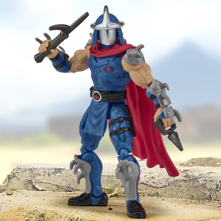 TMNT x G.I. JOE: Cobra Commander x Shredder Action Figure