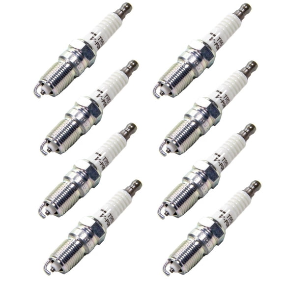 NGK 3951 Paquete de 8 bujías de cobre para motocicleta (TR55)