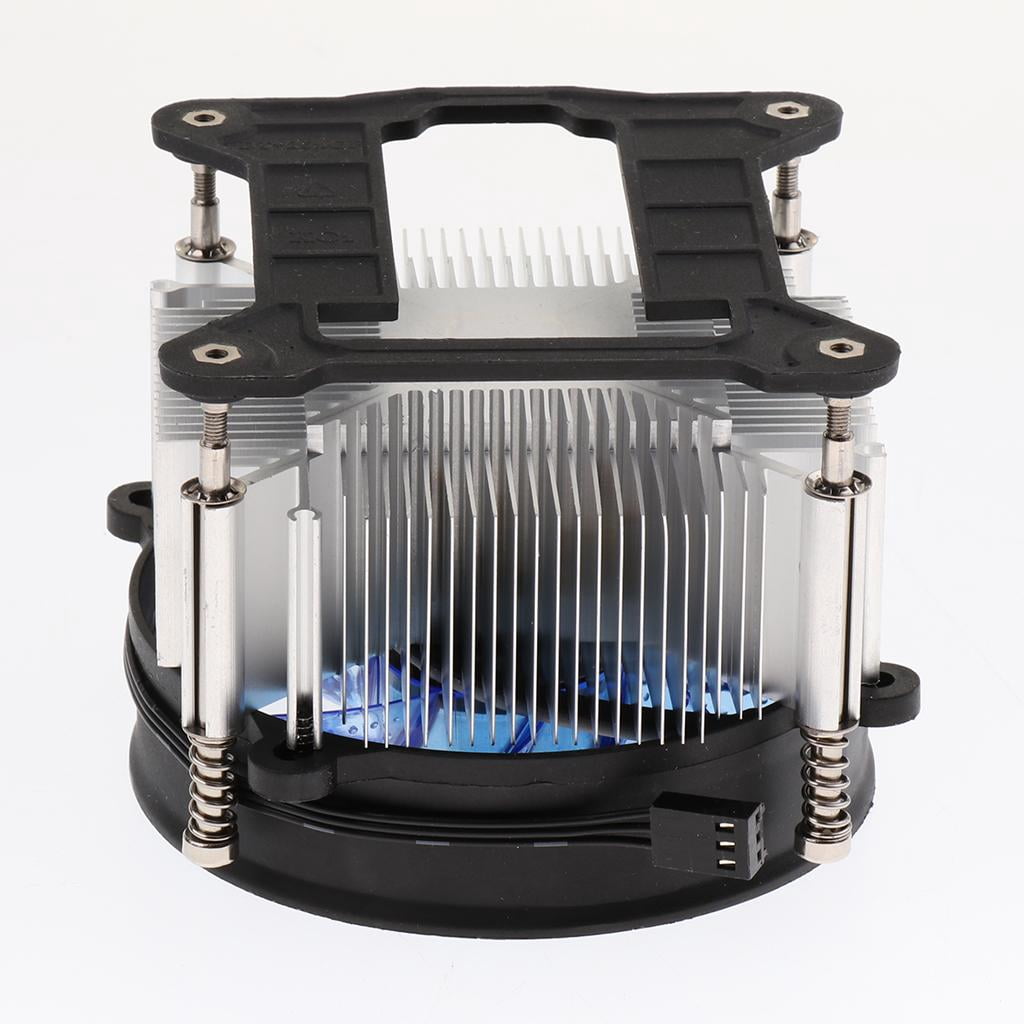 Wzmzjy 2200RPM CPU Quiet Fan 9cm Cooling Heatsink Cooler For LAG CPU 775 115, for Blue