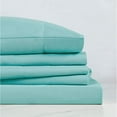 thumbnail image 2 of Truly Soft Everyday Sheet Set, Twin, Turquoise, 2 of 5