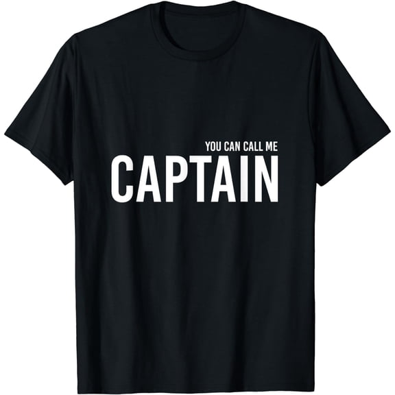 nautical Ship Cruise Ocean Anchor You can call me Captain T-Shirt