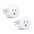 thumbnail image 1 of Enchufe inteligente compatible con Alexa y Google Home para control de voz, enchufe WiFi Mini Smart Outlet con función de temporizador, control Romte, no requiere concentrador, paquete de 2 JFHHH pequeña, 1 of 5