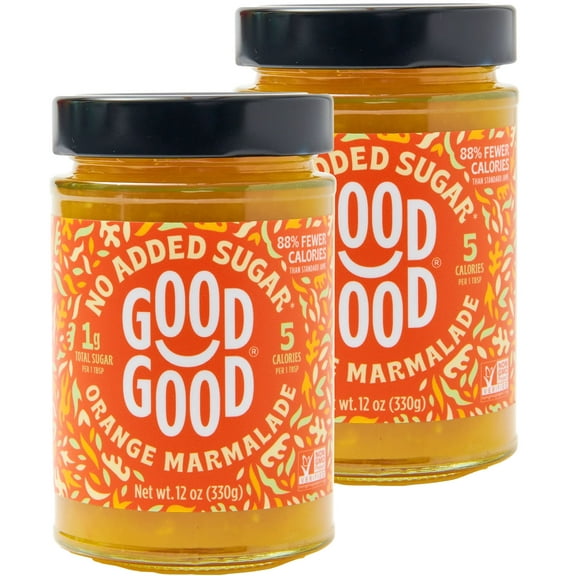 Good Good Keto Friendly Orange Marmalade, 12 oz (2 Pack)