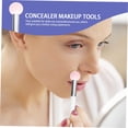 thumbnail image 2 of 5Pcs concealer brush glitter eyeshadow brush eye primer brush eyeshadow sponge brush eyeshadow smudge brush mini makeup sponge Makeup Tool wooden handle cosmetic applicator brush, 2 of 5