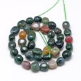 thumbnail image 2 of Natural Indian Agate Beads Strands 8~15x7~12x4~12mm Hole: 1mm 30~45pcs/strand 15.7 inch, 2 of 2