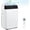 White Top Cover, variant on Towallmark Portable Air Conditioner 14000BTU with Cooling, Dehumidifier, Fan & Sleep Mode 4-In-1 Ultra-Quiet Remote Control 24H Timer Window Kit Included For Rooms Up To 700 Sq. Ft.