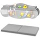 thumbnail image 1 of Jauph Juego De Rodilleras Y Coderas Para Baño Para Bebés: Codera Para Bañera Con Diseño De Silicona Y Deflector De Agua, Fácil De Limpiar Y Regalos Para Nuevos Padres, 1 of 1