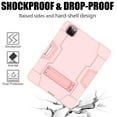 thumbnail image 3 of iPad Pro 11 inch Case, Rugged Kickstand Series - Allytech Shockproof Heavy Duty Hybrid Three Layer Armor Defender Kids Child Proof Cover for Apple iPad Pro 11-inch (2018 Release) (Rosegold), 3 of 6