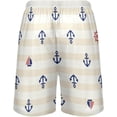 thumbnail image 3 of GZHJMY Anchor Pajama Pants Short for Men, Lounge Pants Lightweight Men Pajama Bottoms with Drawstring Pockets, Christmas New Year Birthday Gifts, XX-Large, 3 of 7