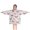 Beige Butterfly Pattern, variant on Black Blue Butterfly Pattern Blanket Hoodies for Kids 6-13YR Oversize Wearable Blanket Hoodies for Boys Girls Teens