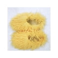 thumbnail image 5 of Fangasis Unisex Warm Shoes Lightweight Booties Slippers Memory Foam Slipper Socks Bedroom Casual House Shoe Yellow 6-7.0, 5 of 5