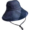 thumbnail image 2 of Ladies Soft Foldable Fishing Hat Cotton Wide Brim Beach UV Summer Hat, 2 of 5