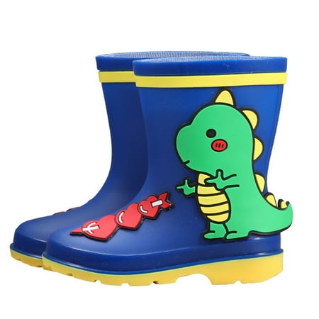 

Thanksgiving Day Clearance Hvyes Children Infants Baby Boys Girls Cartoon Waterproof Dinosaur Rain Boots Shoes