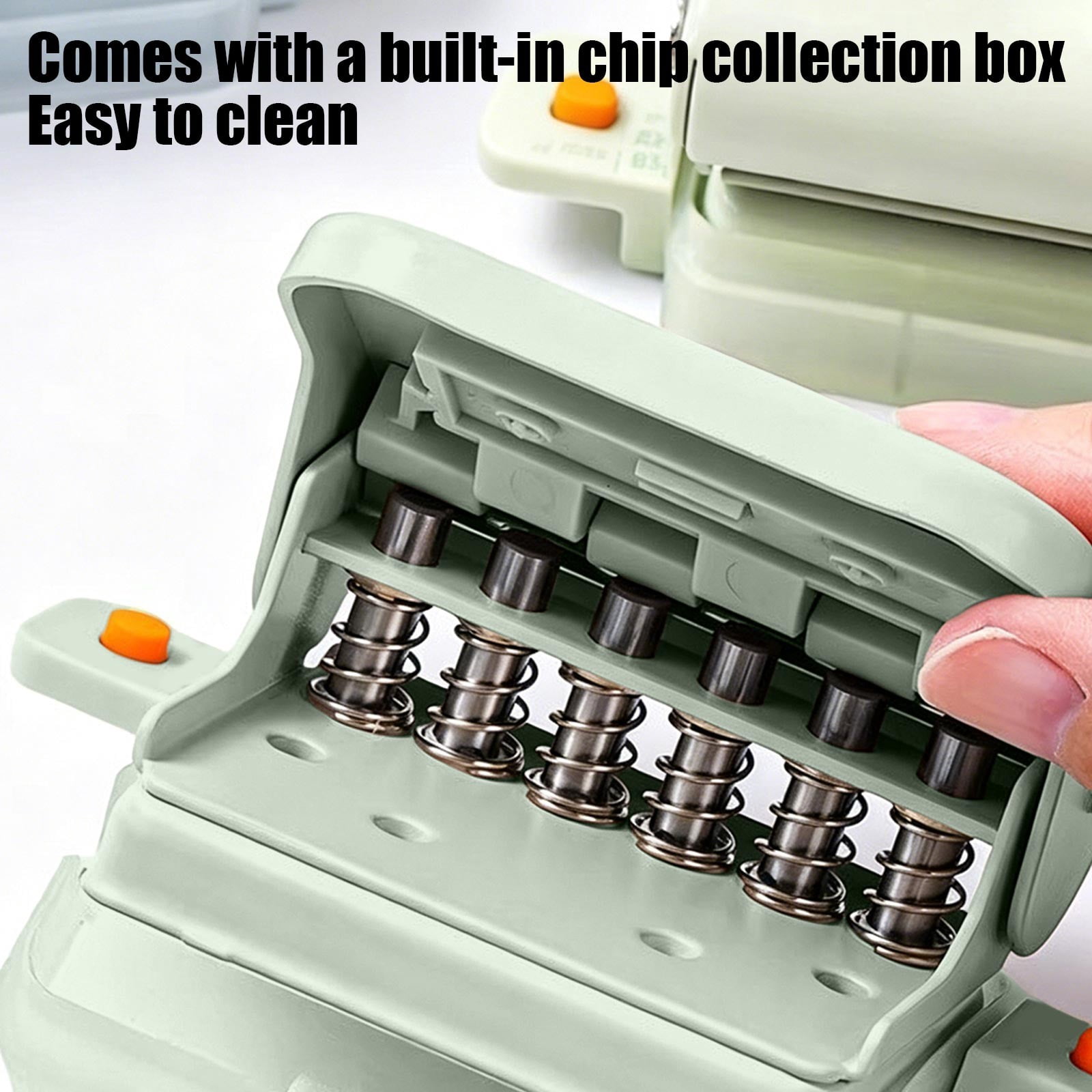 Werulen 3 and 6 Hole Punch Flexible, Paper Punch for A4 Documents Notebooks, Manual Hole Punch, Office Paper Punch, Desktop Puncher