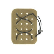 Vanquest Gear MOHL-WEB Hook & Loop Panel, Elastic Cord, Coyote Tan, Small