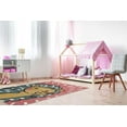 thumbnail image 2 of KC Cubs Boy & Girl Modern Decor Multicolor Area Rug and Carpet Collection for Kids, Toddlers and Baby Nursery, Animal Face Pink Huggable Hedgehog, 2 of 7