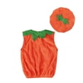 thumbnail image 2 of Disfraz de calabaza de Halloween para bebés y niños pequeños, 90 yardas JAMW Sencillez, 2 of 5