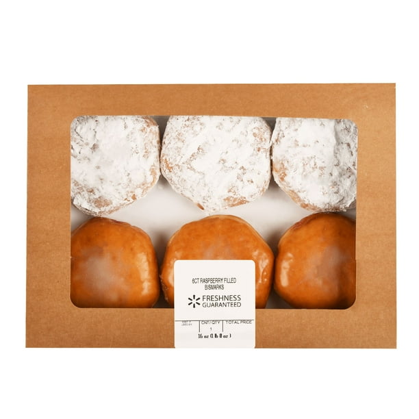 Freshness Guaranteed Raspberry Filled Bismarks 16 Oz 6 Count Walmart Com Freshness Guaranteed Raspberry Filled Bismarks 16 Oz 6 Count Walmart Com