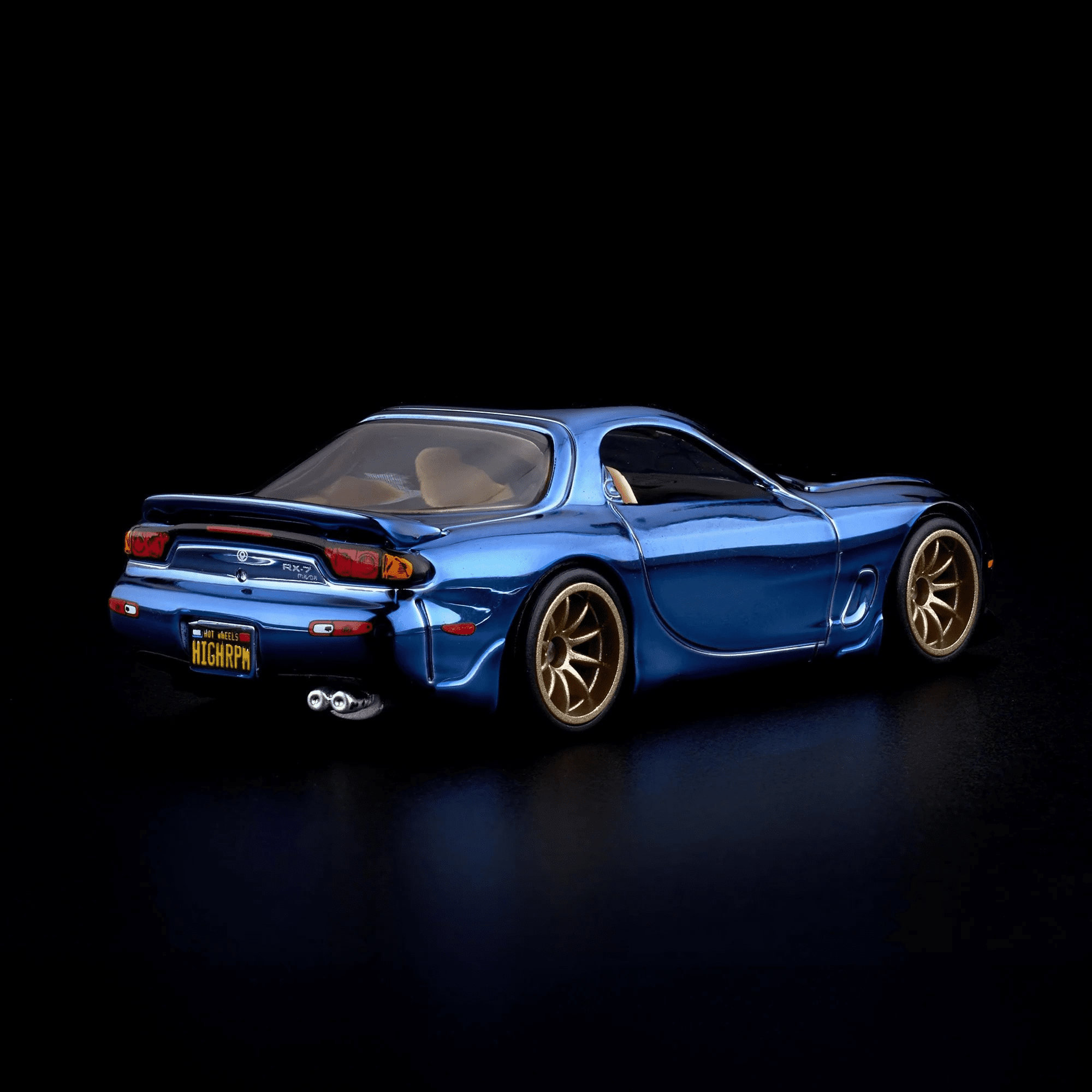 Hot Wheels Mazda RX-7 RLC Exclusive 1993 R1 1:64 Die-Cast Collector Car Steel Blue Spectraflame