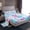 Pink Blue, variant on Castle Fairy Cartoon Animal Axolotl Twin Sheet Sets,Sport Soccer Salamander Bedding