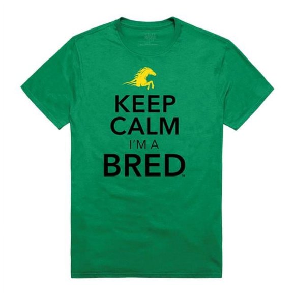 W Republic 523-432-G77-05 Kentucky State University Men Keep Calm T-Shirt, Kelly - 2XL