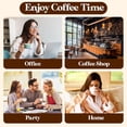 thumbnail image 7 of 100 Pack Commercial Cold Brew Coffee Filters, 20" x 20" Cold Brew Bags with Drawstring for Commercial Cold Brew Coffee Makers and 5 Gallon Buckets, Brew Up to 5 lbs Coffee, 7 of 7