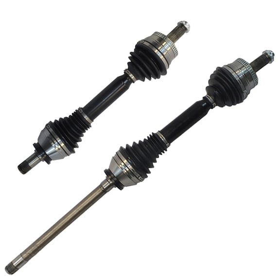 Pair Front CV Axle Shafts For Land Rover Range Rover 2003 2004 2005 2006 2007 2008 2009 2010 2011 2012 L322 - BuyAutoParts