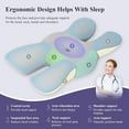 thumbnail image 6 of Anti Wrinkle Face Pillow for Side Sleepers, Memory Foam Cervical Support for Neck Pain Relief, Ergonomic Beauty Pillow with Dual Sided Design, Machine Washable & Hypoallergenic, 6 of 7