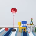 thumbnail image 2 of KAKOWELY 1 Ensemble Panier de Basketball pour Enfants avec Support Panier de Basketball Portable Tout-Petits Support de Basketball Ajustable Mini But de Basketball Jouet Panier de Basketball pour Filles Garçons, 2 of 5