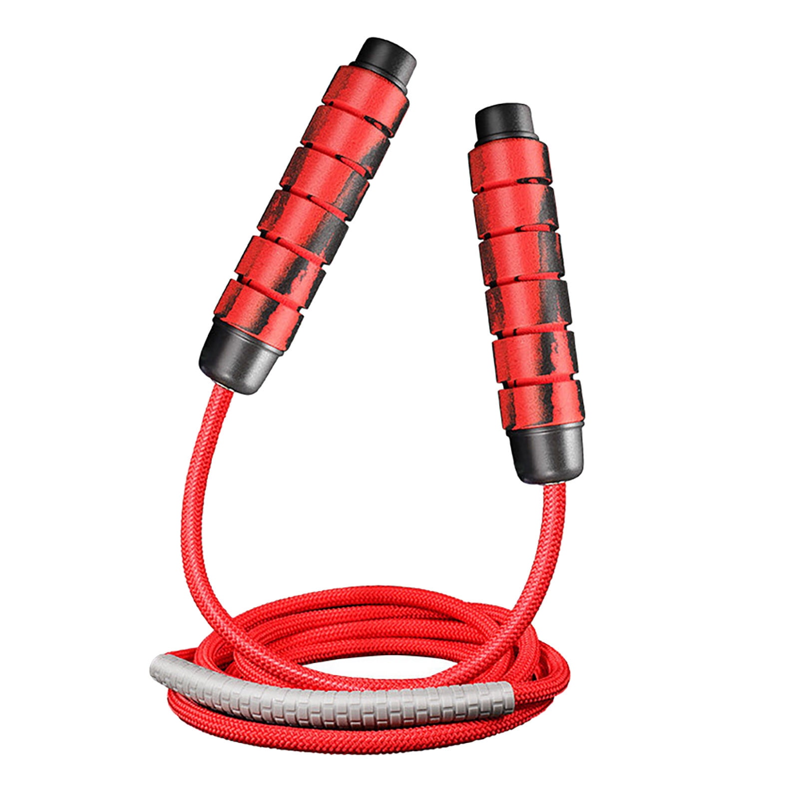 Pompotops Weighted Jump Rope Ajustable Weighted Skipping Heavy Rope Gym