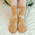 thumbnail image 2 of PEASKJP Chaussettes Antidérapantes pour Femmes Bas Longs Cuisse Extensibles Doux Chaussettes Rétro Arbitre, Taille Unique, 2 of 3