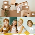 thumbnail image 4 of Étiquettes Amovibles pour Bacs de Rangement, Résistantes à l'Eau/huile/déchirure Sans Résidu pour Boîte d'Emballage et Bacs de Rangement, Étiquettes Blanches Mates 3 x 5 Pouces pour École, Maison, Entreprise, 4 of 4
