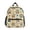 Space Cat Print, variant on Sneaker Pattern Design Backpack for Girls/Boys with Name Tag—Front-closure buttons for ages 3–8year