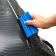 thumbnail image 3 of Felt Squeegee for Wide Application, Damage Prevention Soft Fabric Felt 4 Inch Vinyl Installing Application Tools, 2PCS Premium Felt Scraper for Craft Projects Car Window Tinting, 3 of 5