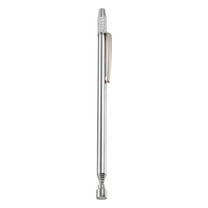 Telescoping Magnetic Pickup Tool 1.5LB Stainless Steel 5.8" to 26" Extendable Magnet Retrieval Stick with Pocket Clip for Car Industry Garage Office, Silver