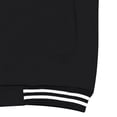 thumbnail image 4 of Umfun Varsity Bomber Jackets for Men Snap Button Casual Baseball Coat with Striped Ribbed Cuffs Stand Collar Autumn Winter Streetwear Outerwear for Daily Wear, 4 of 8