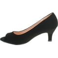 thumbnail image 2 of Bonnibel Wonda-2 Womens Peep Toe Low Heel Glitter Dress Pumps, 2 of 4