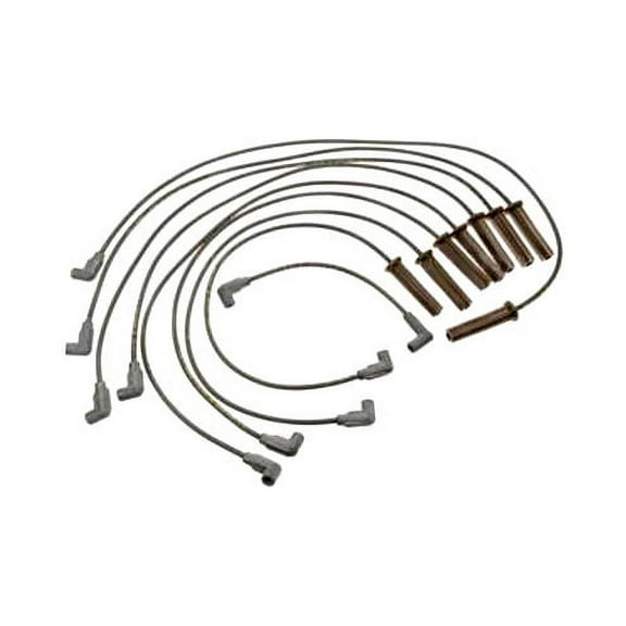 Spark Plug Wire Set - Compatible with 1997 - 1998 GMC C6500 Topkick
