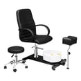 thumbnail image 2 of Silla para Pedicure, Incluye Banco y Máquina de Hidromasaje, Altura Ajustable (Negro), 2 of 5