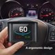 thumbnail image 5 of Velocímetro HUD para automóvil - Pantalla universal para parabrisas MPH / KM - Velocímetro digital - Velocímetro GPS - Alarma de exceso de velocidad JFHHH pequeña, 5 of 5