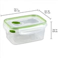 thumbnail image 2 of Recipiente de almacenamiento de alimentos Sterilite Ultra-Seal, 1,1 L, paquete de 12, 2 of 9