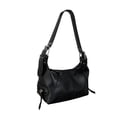 thumbnail image 1 of Cartera informal para de bolas de hervida para mujer, bolso de viaje de vacaciones de gran capacidad, bolso de mano para axilas, bolso de Negro Macarena Monedero de hombro, 1 of 8